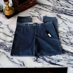 NEW Bloomingdale's The Men's Store 34W X 32L TAILORED FIT Blue Chino Pants